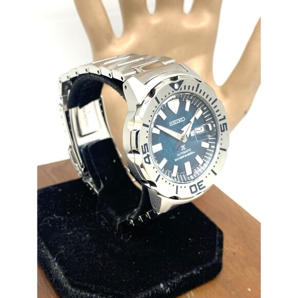 Seiko Mens Watch SRPH75 Automatic Prospex Blue Dial Antarctic Penguin Steel 42mm - Picture 15 of 15